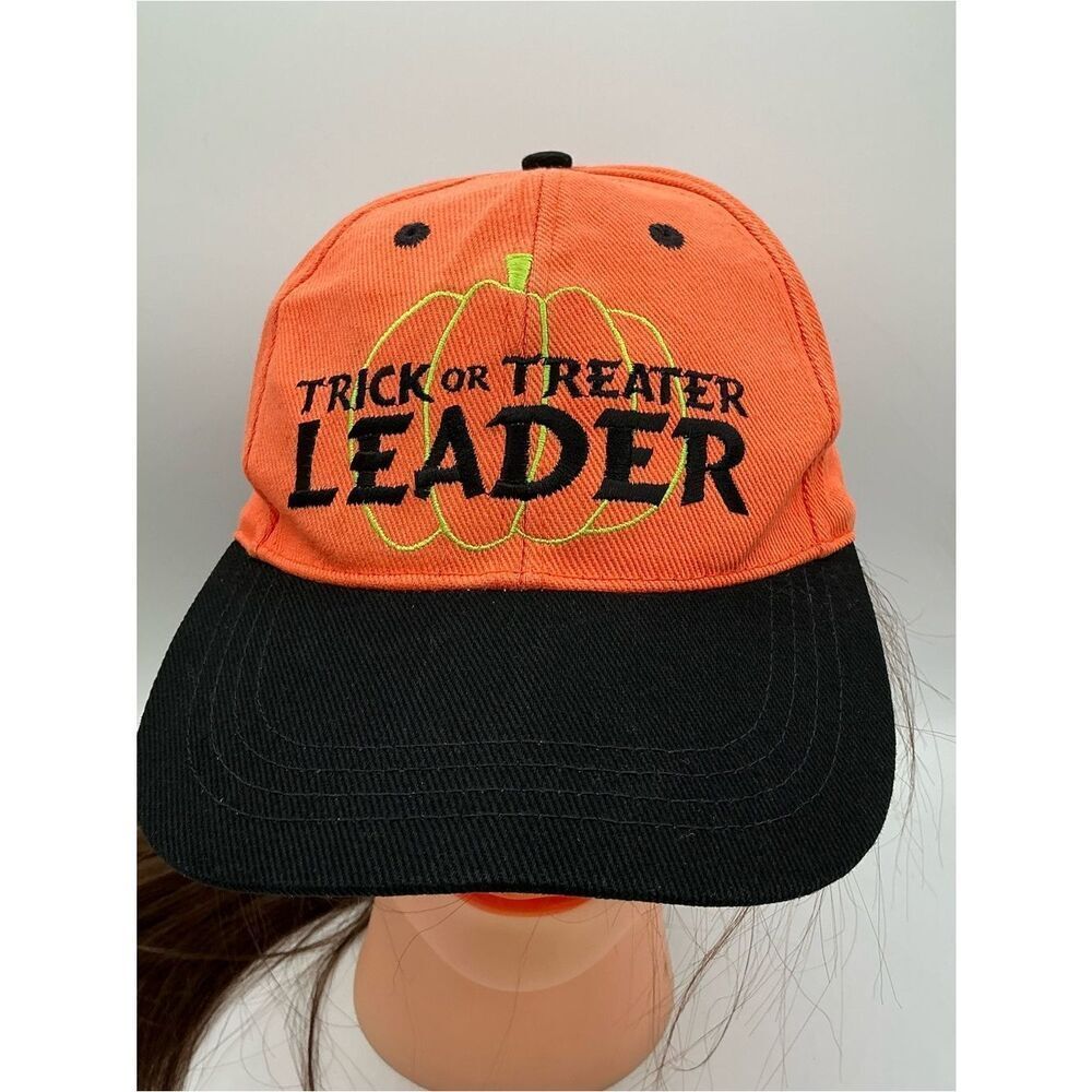 Trick or Treater Leader Orange & Black Baseball Cap